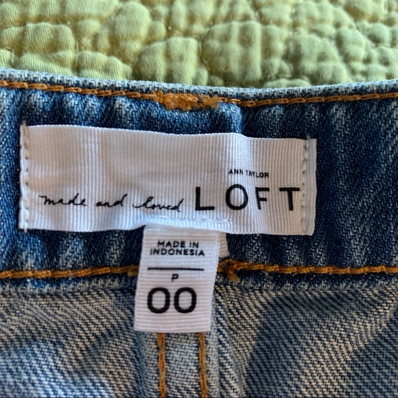 Loft Denim Skirt * 00 Petite = 2P - Picture 3 of 8